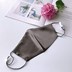 Picture of 100% Mulberry Silk Face Mask with Filter Pocket Adjustable-Dark Grey