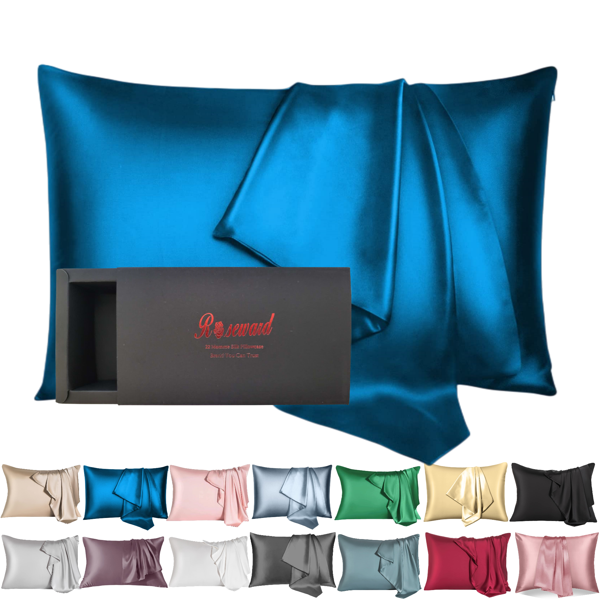 SILKY ROSÉ 100% Mulberry Silk Pillowcase(s) - Escape Aesthetics Dunstable
